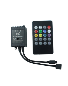 LED Music IR Controller 12V 20Keys Remote For 5050 Strip Light 2pcs