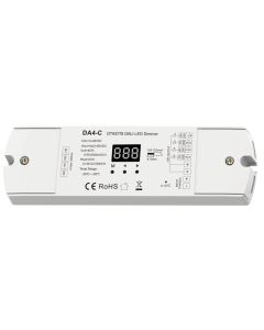 Skydance DA4-C 150-500mA 350-1200mA DT6 DT84CH 12-48VDC Constant Current Controller DALI Dimmer Control Driver